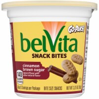Belvita Cinnamon Brown Sugar Snack Bites Go-Pak Perspective: Main