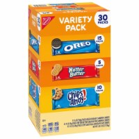 Nabisco Cookie Variety Pack with OREO, Chips Ahoy!, Nutter Butter (30 Pack)