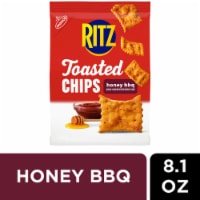 RITZ Toasted Chips Honey BBQ Crackers Perspective: Main