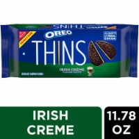 OREO Thins Irish Creme Chocolate Sandwich Cookies Perspective: Main