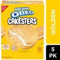 OREO Golden Cakesters Soft Snack Cakes Perspective: Main