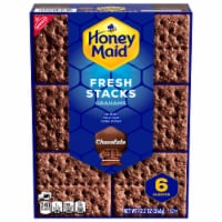 Nabisco Honey Maid Chocolate Fresh Stacks Graham Crackers Perspective: Main