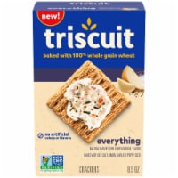 Triscuit Everything Whole Grain Wheat Crackers