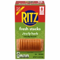 RITZ Fresh Stacks Zesty Herb Crackers Perspective: Main