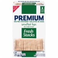 Nabisco Premium Unsalted Tops Fresh Stacks Perspective: Main