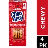 CHIPS AHOY! Fresh Stacks Chewy Chocolate Chip Cookies Perspective: Main