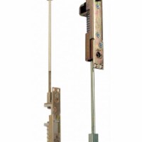 Ives Latching Automatic Flushbolt, Metal Door  FB51P-12-MD US32D