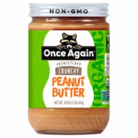 Once Again Organic Unsweetened Crunchy Peanut Butter Perspective: Main