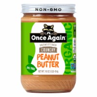 Once Again Organic Salt Free Crunchy Peanut Butter