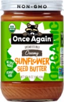 Once Again Unsweetened & Salt Free Creamy Sunflower Seed Butter