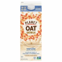 Planet Oat Dairy Free Vanilla Oat Milk Perspective: Main