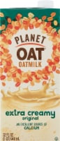 Planet Oat® Dairy Free Shelf Stable Extra Creamy Original Oat Milk Quart Perspective: Main