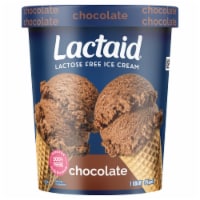 Lactaid Chocolate Ice Cream Ice Cream Tub Perspective: Main