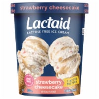 Lactaid® Lactose Free Strawberry Cheesecake Ice Cream Pint
