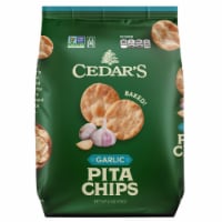 Cedar's Foods Garlic Pita Chips Perspective: Main