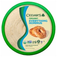 Cedar's Foods Topped Organic Everything Hommus