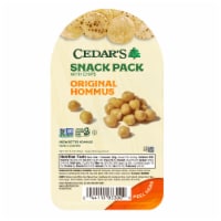 Cedar's Original Hommus Snack Pack With Chips Perspective: Main