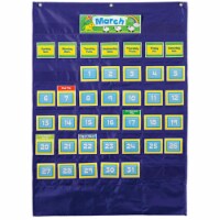 Carson Dellosa CD-158156 Deluxe Calendar Pocket Chart