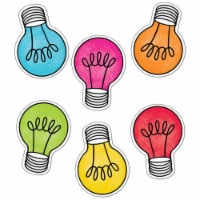 Carson Dellosa Education CD-120627 Colorful Light Bulbs Cut-Outs