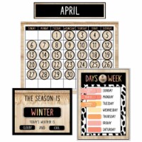 Carson Dellosa Education CD-110539 Safari Calendar Bulletin Board Set