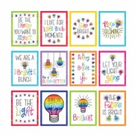 Carson Dellosa Education CD-106058 Mini Posters Light Bulb Moments Poster Set