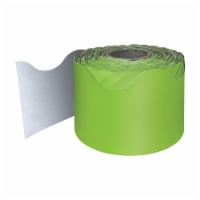 Carson Dellosa Education CD-108468 Rolled Scalloped Borders, Lime