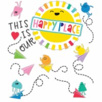 Carson Dellosa Education CD-110549 This is Our Happy Place Bulletin Board Set