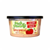 Fresh Cravings® Creamy Salsa Veggie Dip Perspective: Main