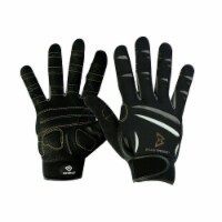 Bionic Glove BMFF-M-P-BK-3X Mens Beast Mode Fitness Full Finger - Black, 3X Large