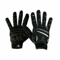 Bionic Glove BMFF-W-P-BK-MD Womens Beast Mode Fitness Full Finger - Black, Medium