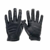 Bionic Glove DVNT-M-P-BK-LG Mens Driving Natural Fit Touch Screen - Balck,Large
