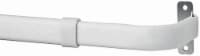 Bali Single Curtain Rod - 2.5-Inch Projection - White Perspective: Main