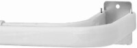 Bali Double Curtain Rod - White Perspective: Main