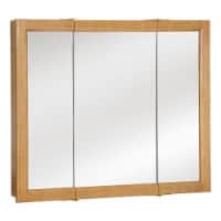 Richland 36-Inch Wood Medicine Cabinet in Nutmeg Oak