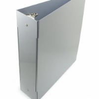 Saunders 3-Ring Binder,2 ,Silver  00605