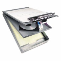 Saunders Storage Clipboard,Letter Sz,Metal,Silver  21017