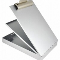 Saunders Storage Clipboard,Legal Sz,Metal,Silver 21018