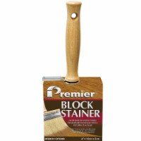 Premier 4 In. Professional Bristle Block Stain Brush B200-40