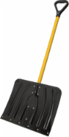 Suncast Aluminum Lightweight Shovel - Yellow/Black Perspective: Main