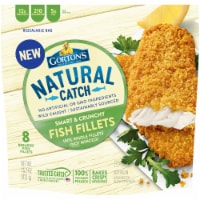 Gorton's Natural Catch Smart & Crunchy Breaded Fish Fillets Perspective: Main
