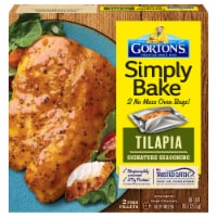 Gorton's® Simply Bake Signature Seasoning Tilapia Fillets Perspective: Main
