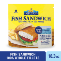 Gorton's® Fish Sandwich Breaded Fish Fillets