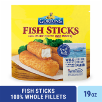 Gorton’s Crunchy Breaded Fish Sticks (Not Minced), Panko Breadcrumbs, Frozen Perspective: Main