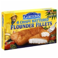Gorton’s Crispy Battered Fish Fillets, Wild Caught Flounder, Frozen Perspective: Main