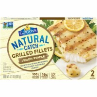Gorton's Natural Catch Lemon Pepper Grilled Fish Fillets 2 Count Perspective: Main