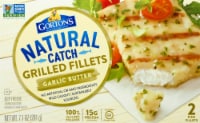 Gorton's Natural Catch Garlic Butter Grilled Fish Fillets Perspective: Main