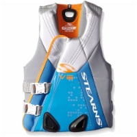 Stearns Women's V2 Series Neoprene V-Flex PFD Life Jacket Vest, Blue, Large