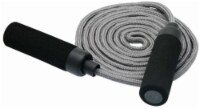 Bollinger® Adjustable Jump Rope with Foam Handles - Gray/Black Perspective: Main