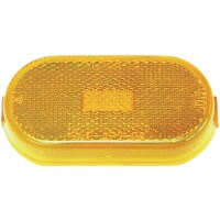 Peterson Oblong 12 V. Amber Clearance Light V108WA