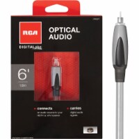RCA 6 Ft. Gray Audio Optical Cable DH6LPE